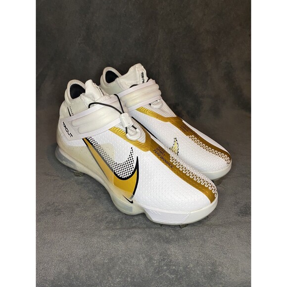 New Nike Air Force Trout 7 Men's Baseball Cleats CI3134-106 Size 8.5 No Box - Picture 1 of 9